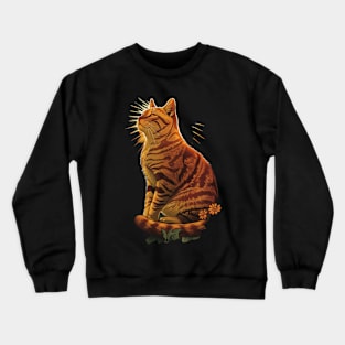 Cat Tarot Whisker Wisdom Revealed Crewneck Sweatshirt